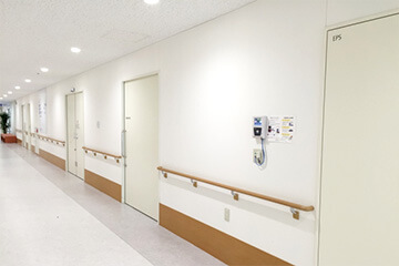 医療施設の防犯設備設置イメージ