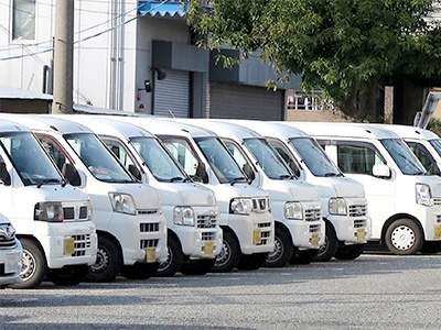 【駐車場】車両盗難防止対策遠隔監視カメラシステム