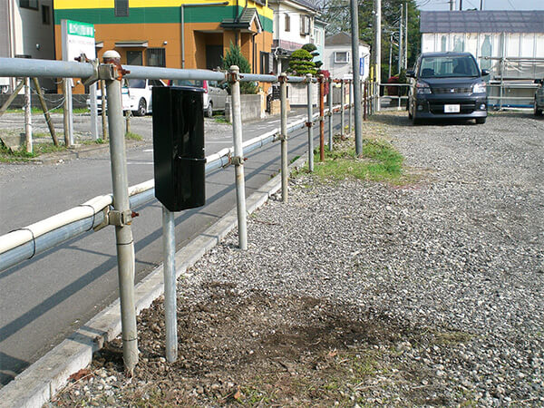 【運送会社】屋外高感度監視カメラシステム